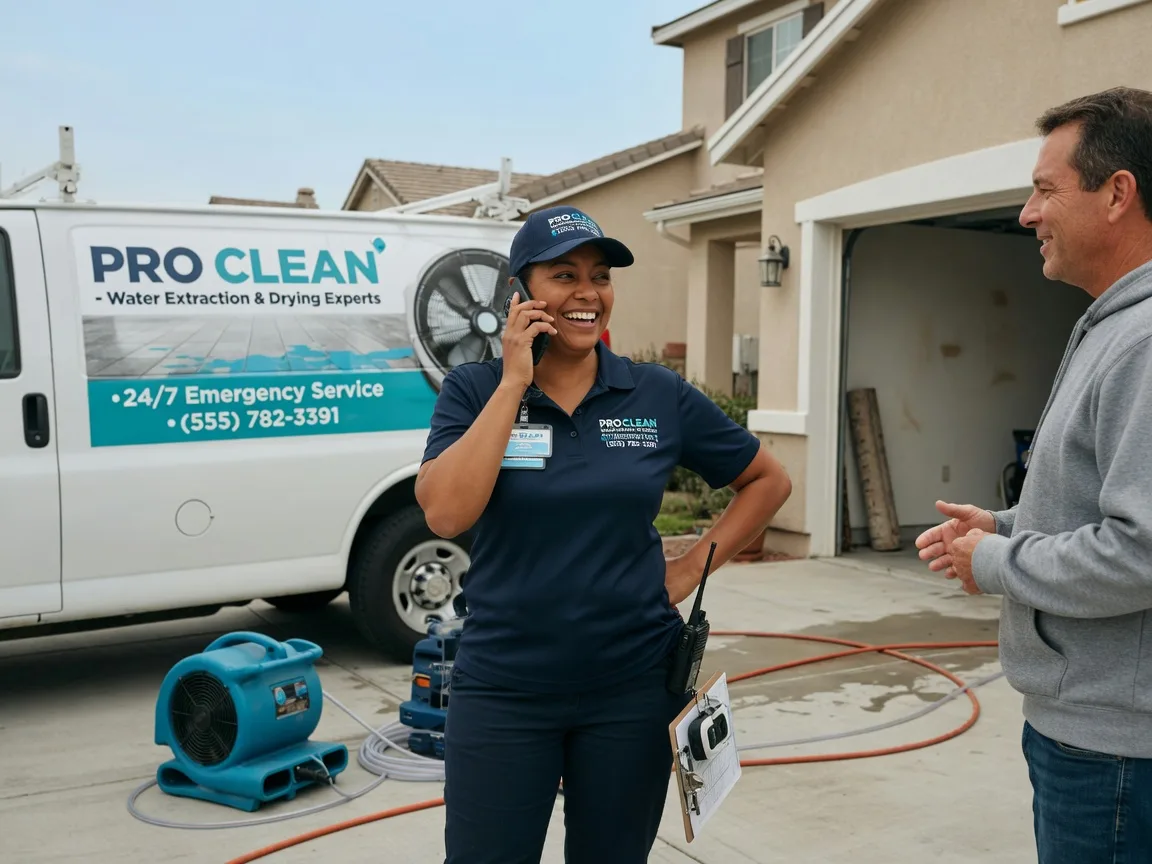 Water Extraction & Drying Pomona, CA FAQs